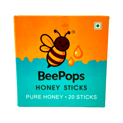BeePops Honey Sticks Box of 20