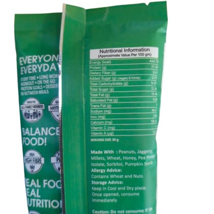 BeePops Protein  Bars- Pumpkin Seeds (30G)