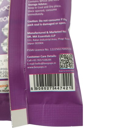 BeePops Millet Protein Bars- Vanilla (30G)