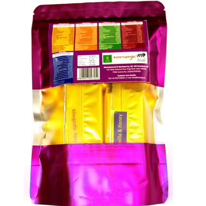 BeePops Assorted Millet Protein Bars – 5 Bar Family Pack (5 Variants × 1 Each | 25g Per Bar)